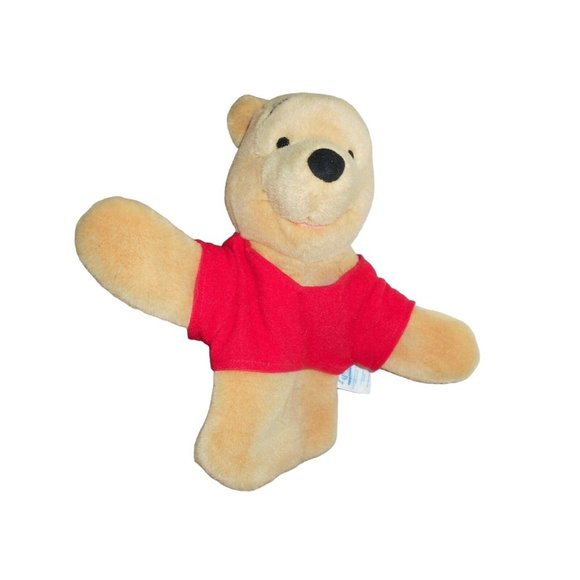 Winnie The Pooh Applause Hand Puppet 10.5" Tall Plush Toy - Picture 1 of 2